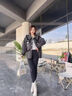 AEMAPE2025春秋季新款小香風短外套女時尚氣質中長款外套女裝 黑色 M _【建議105-115斤】 曬單實拍圖