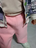 嬰兒褲子冬裝寶寶長褲新款洋氣兒童休閑褲秋冬男保暖褲女 粉紅色 100cm 曬單實拍圖