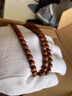伴生福檀香木手串 老印度老山檀香 108顆佛珠 念珠項鏈文玩香檀木 6MM108顆 (百年老料) 曬單實(shí)拍圖