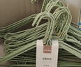 百草園衣架掛衣服防滑無痕衣掛架成人家用加粗加寬大號晾曬衣?lián)巫?0只 曬單實拍圖
