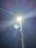 泛彩 籃球場燈太陽能led射燈廣場探照高桿投光燈戶外防水照明 200W-照200平-不含燈桿 曬單實拍圖
