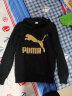 彪马（PUMA）卫衣男士春季上衣运动服跑步训练健身针织加绒保暖圆领套头衫 683375-01/简约设计/毛圈内里 S/170 实拍图