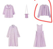 無(wú)印良品 MUJI IDEE 女式 強捻長(cháng)袖襯衫女士襯衣內搭春秋GAD04C4S 淺紫色 M （155/80A） 曬單實(shí)拍圖