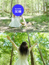 森馬（Semir）連衣裙女白月光氣質(zhì)溫柔夏季2025蝴蝶結(jié)優(yōu)雅U領(lǐng)長裙109325114004 曬單實拍圖