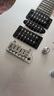 Ibanez初學(xué)者電吉他GRG170/GRGR131愛(ài)賓斯依班娜反琴頭搖滾金屬入門(mén)電琴 GRG170 銀色SV 雙單雙 單搖【贈大禮包】 曬單實(shí)拍圖