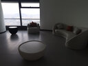 幕歐（MUOU） 北歐輕奢沙發(fā)客廳網(wǎng)紅款異形接待羊羔絨布藝沙發(fā)弧形三人座 2.5米沙發(fā)+單人椅+茶幾 曬單實(shí)拍圖