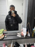 康博羽絨服男連帽冬季加厚保暖商務(wù)休閑短款鴨絨服外套 黑色 L  曬單實(shí)拍圖
