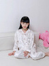 童話(huà)課堂A類(lèi)兒童睡衣春秋2026新款中大女童家居服秋季長(cháng)袖小孩金絲絨套裝 米色兔兔 160cm 建議身高145-155厘米左右 曬單實(shí)拍圖
