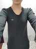 貓人保暖內(nèi)衣女士加厚加絨德冬季蓄熱秋衣秋褲套裝內(nèi)穿打底衫超厚 深灰【女士焰暖絨】 XL 【120-140斤】 曬單實拍圖
