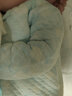 妙貝親嬰兒連體衣春秋純棉嬰幼兒爬服長袖薄款男女寶寶哈衣睡衣 淺綠提花 73 曬單實(shí)拍圖