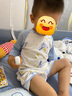 十月結晶小涼風嬰兒睡袋純棉睡袍春夏防踢被神器兒童睡衣寶寶睡裙 小涼風七分袖-鯨游一夢 90cm【建議1-2歲寶寶】 曬單實拍圖