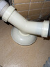 薇凡（weifan） 面盆水槽下水洗衣機(jī)排水管三通接頭Y型PVC管接頭防溢水衛(wèi)浴配件 40/50小裝飾蓋三通 曬單實(shí)拍圖