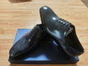 Truffaut【體驗價(jià)】博物館皮牛津鞋整張皮固特異英倫復古商務(wù)正裝皮鞋男 鐵灰色 B582 38 曬單實(shí)拍圖