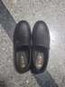 老人頭男鞋秋冬季真皮商務(wù)休閑男士皮鞋厚底耐磨牛筋底中老年爸爸鞋 黑色 40 曬單實(shí)拍圖