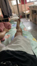 KLDPUS沙灘短褲男松緊腰休閑百搭外穿夏季三分褲男生拼色超短褲衩青少年 白色 L 100-115斤 曬單實拍圖