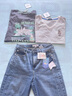 Teenie Weenie【涼感防曬】小熊秋休閑輕薄簡(jiǎn)約時(shí)尚牛仔九分褲 淺藍色 L (170) 曬單實(shí)拍圖