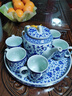 時(shí)馬江西景德鎮中式青花瓷茶具套裝家用陶瓷輕奢簡(jiǎn)約茶杯大號茶壺 青花把壺1壺8杯+密胺白盤(pán) 曬單實(shí)拍圖