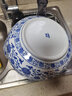 瓷鈊堂 景德鎮純手工青花瓷超大湯碗家用特大號湯盆酸菜魚(yú)大盆碗和面盆水煮魚(yú)大碗陶瓷 12英寸【口徑29.5cm】 曬單實(shí)拍圖