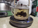 叁旬（sanxun） 耐高溫煮茶壺煮茶器加厚玻璃燒水壺電陶爐家用大容量泡茶壺 木把玻璃壺【豎紋款】+ 素簡(jiǎn)電陶爐【星空灰】 曬單實(shí)拍圖