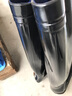 FOOTOPPO雨鞋男雨靴男士戶(hù)外防水靴高筒套鞋男式中筒橡膠水鞋 曬單實(shí)拍圖