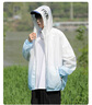 NASA RHUDE夏季夾克男防曬衣薄透氣休閑衣冰絲防曬服男防風(fēng)速干防紫外線外套 藍(lán)色 XL (建議體重125-135斤) 曬單實拍圖
