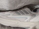 adidas「波波鞋」OZWAVE 2.0厚底休閑老爹鞋男女阿迪達(dá)斯輕運(yùn)動(dòng)   奶油白/亮白/脈沖酸橙綠(推薦女生選小半碼)   42.5 曬單實(shí)拍圖