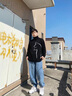 花花公子毛衣男秋冬新款加絨寬松特大碼高領(lǐng)休閑打底衫情侶針織衫外套線衣 棕色 常規(guī) MY1214 L 曬單實拍圖