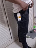 艫白夏季常規(guī)新款彈力男士牛仔褲小哈倫褲寬松修身韓版男生九分褲 K65煙灰色 36 曬單實(shí)拍圖