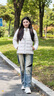 LAFUMA樂飛葉羽絨服女 700蓬鵝絨戶外秋冬輕薄輕量外套 LFJU4CY60 云灰色CE M (38) 165/84A 曬單實(shí)拍圖