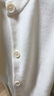 無(wú)印良品（MUJI）女式 針織 圓領(lǐng)開(kāi)衫 毛衣女裝上衣外套25年春季 BA1Q4A5S 米白色 M (160/84A) 曬單實(shí)拍圖