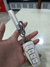 億航成適用比亞迪鑰匙新能源宋L秦宋pro漢唐dmi宋MAX元秦plus扣 比亞迪A款【象牙白+掛繩雙扣】 曬單實(shí)拍圖