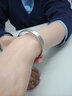 GsunG男士鉑金Pt999男女款實(shí)心拉絲面白金大氣寬面實(shí)心手鐲 需要定制  拍前聯(lián)系 曬單實(shí)拍圖