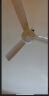 ZOLEE中联大风力家用吊扇静音卧室客厅塑料遥控蚊帐床上微风扇小电风扇/ 直径700MM+3米延长线+吊钩 实拍图