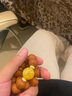 炫夏天然原礦俄料琥珀蜜蠟珠子雞油黃白花蜜單顆散珠圓珠男女款配珠 蜜蠟珠子約16毫米單顆（附證書(shū)） 曬單實(shí)拍圖