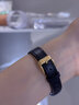 依文琳手表女學(xué)生時(shí)尚簡(jiǎn)約女高中生氣質(zhì)復古方形新款石英腕表送女友 黑皮黑金框 曬單實(shí)拍圖