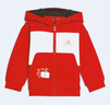 阿迪達(dá)斯（adidas）童裝嬰童24春款男童運(yùn)動連帽衛(wèi)衣休閑束腳長褲套裝JF3881 曬單實(shí)拍圖