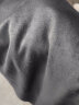 LGXP大码女装夏季胖mm新款连衣裙特微胖MM拼色休闲收腰polo领遮 灰色长款 3XL 建议160-180斤 晒单实拍图
