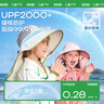 kocotree兒童防曬帽夏季寶寶男童女童大帽檐太陽帽防紫外線沙灘遮陽帽 藍(lán)莓小老虎 M碼：建議頭圍51-52cm，2-5歲 曬單實(shí)拍圖