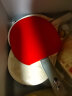 红双喜DHS六星级乒乓球拍横拍R6/H6002进攻型双面反胶单拍 附拍套乒乓球 实拍图