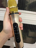聽(tīng)聲者擴音器麥克風(fēng)大音量藍牙音箱一體家用KTV戶(hù)外無(wú)線(xiàn)話(huà)筒自帶聲卡唱歌好音質(zhì)音響可插內存卡便攜式 金色V高性?xún)r(jià)比V金屬材質(zhì)V防嘯叫升級 曬單實(shí)拍圖