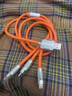 勵(lì)頓120W機(jī)客線三合一數(shù)據(jù)線快充線一拖三加粗充電線適用華為蘋果typec安卓超級(jí)閃充手機(jī)平板ipad通用 1.2米【赤橘橙】超級(jí)快充線丨三合一金屬頭 曬單實(shí)拍圖