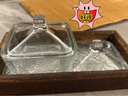 DELISOGA 精致水果盤下午茶分格點(diǎn)心干果零食創(chuàng)意客廳家用瓜子小吃糖果盒 錘紋【2只帶蓋】+兩格海棠盤 曬單實(shí)拍圖