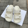 百麗（Belle）小香風(fēng)拖鞋女商場同款溶解底涼拖Z3N1DBT3 米色-拖鞋 37 (235mm) 曬單實(shí)拍圖