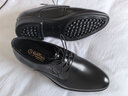 金利來(lái)（Goldlion）男鞋商務(wù)2025年秋冬正裝鞋系帶男士皮鞋男鞋德比鞋西裝鞋婚鞋 黑色款1/升級輕底（偏大一碼） 39 曬單實(shí)拍圖