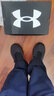 安德瑪（Under Armour）官方男鞋 夏季新款運(yùn)動(dòng)鞋子緩震輕便休閑鞋軟底透氣低幫跑步鞋男 一腳蹬穿脫【黑色】建議拍大一碼 41 /260mm 曬單實(shí)拍圖