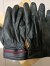 北諾 羊皮手套真皮手套男冬季加絨保暖戶(hù)外開(kāi)車(chē)時(shí)尚分指男女真皮手套 黑色 XL碼 曬單實(shí)拍圖