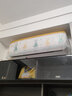黍魚(yú)適用于格力空調防塵罩防直吹月子掛式通用格力美的掛機擋風(fēng)簾擋風(fēng)板遮風(fēng)防塵套 天鵝灰色+兔小姐黃色 (1到1.5匹)長(cháng)度86cm以?xún)?曬單實(shí)拍圖