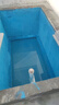 鼎弘魚池防水涂料長期泡水魚缸水池漏水補(bǔ)漏材料漆屋頂泳池專用防水膠 藍(lán)色【魚池專用】 10kg【可刷10平方2遍】 曬單實(shí)拍圖