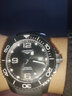 浪琴（LONGINES） 康卡斯潛水系列 男士橡膠帶+精鋼鍍銠折疊扣L682154865  曬單實(shí)拍圖