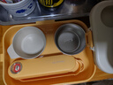 沃德百惠（WORTHBUY）保溫飯盒316不銹鋼上班族學(xué)生專(zhuān)用分格便當盒餐盤(pán)微波爐加熱飯盒 304達達獅4格+餐具+湯碗+袋 曬單實(shí)拍圖